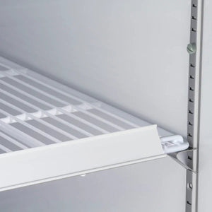 Maxx Cold - 16 Cu ft. White Glass Single Door Merchandiser Refrigerator - MXM1-16RHC