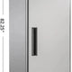 Maxx Cold - 19 cu ft. Stainless Steel Solid Single Door Top Mount Reach-In Freezer - MXCF-19FDHC