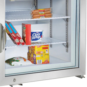 Maxx Cold - 2 cu ft. White Countertop Merchandiser Freezer - MXM1-2FHC