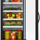 Maxx Cold - 23 Cu ft. Black Glass Single Door Merchandiser Refrigerator - MXM1-23RBHC