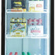 Maxx Cold - 23 Cu ft. White Glass Single Door Merchandiser Refrigerator - MXM1-23RHC