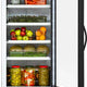 Maxx Cold - 23 Cu ft. White Glass Single Door Merchandiser Refrigerator - MXM1-23RHC