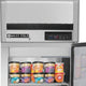 Maxx Cold - 23 cu ft. Stainless Steel Solid Single Door Top Mount Reach-In Freezer - MCFT-23FDHC