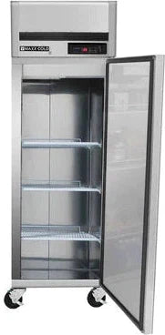 Maxx Cold - 23 cu ft. Stainless Steel Solid Single Door Top Mount Reach-In Freezer - MCFT-23FDHC