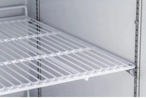 Maxx Cold - 23 cu ft. Stainless Steel Solid Single Door Top Mount Reach-In Freezer - MXCF-23FDHC