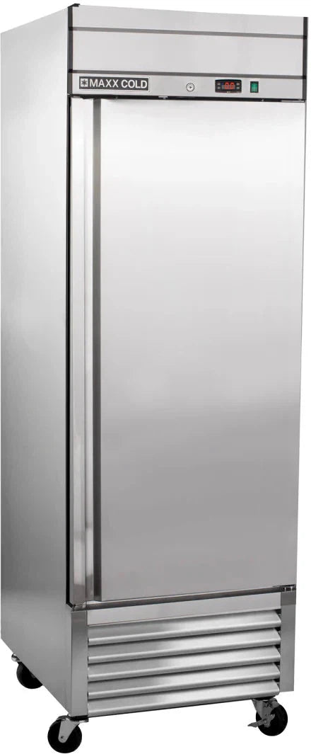 Maxx Cold - 23 cu. ft. Single and Solid Door Bottom Mount Reach-In Freezer - MXSF-23FDHC