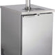 Maxx Cold - 24", 1 Barrel/Keg Stainless Steel Single Tower Beer Dispenser - MXBD24-1SHC