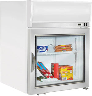 Maxx Cold - 2.5 cu ft. White Countertop Merchandiser Freezer - MXM1-2.5FHC