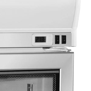 Maxx Cold - 2.5 cu ft. White Countertop Merchandiser Freezer - MXM1-2.5FHC