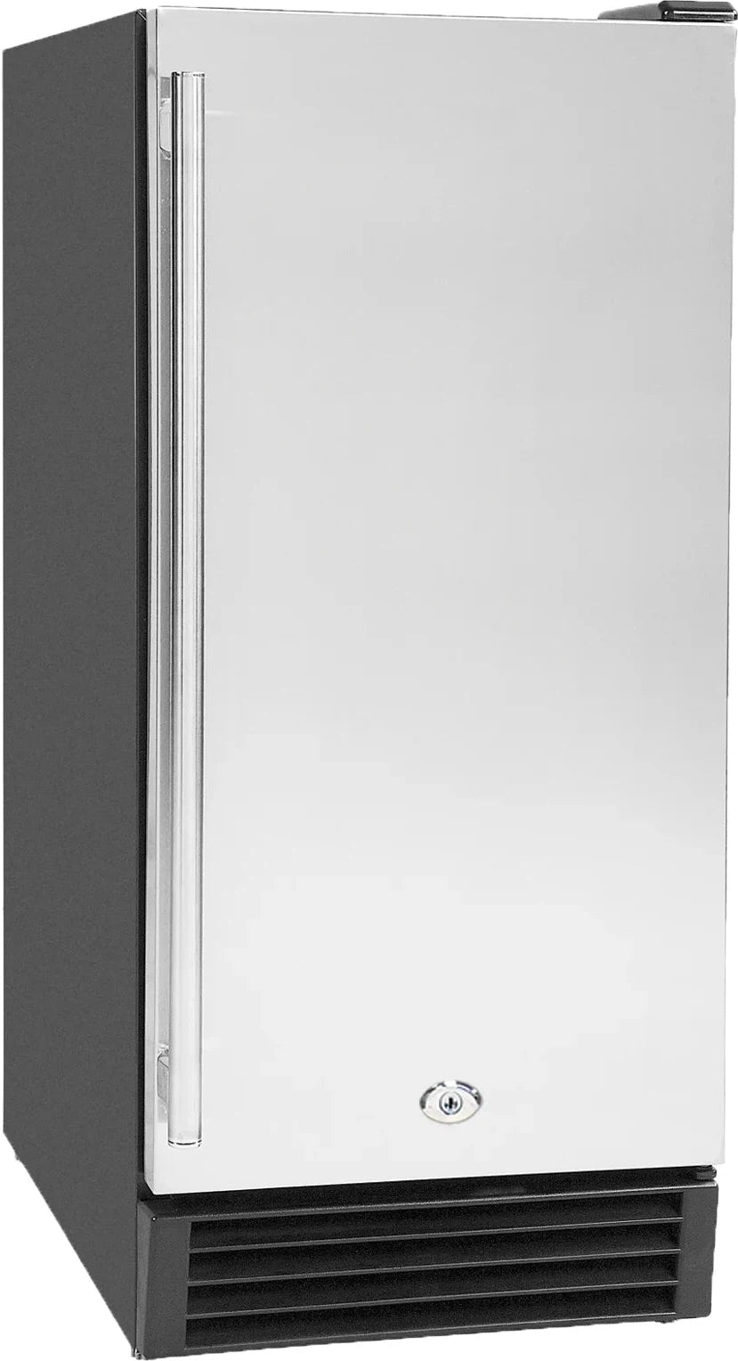 Maxx Cold - 3 cu. ft. Stainless Steel Compact Indoor Refrigerator - MCR3UHC