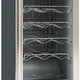 Maxx Cold - 3 cu. ft. Stainless Steel and Glass Door Compact Wine Cooler - MCWC28HC