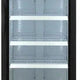 Maxx Cold - 30 Cu ft. Black Single Door & Large Capacity Merchandiser Freezer - MXGDM-30FBHC