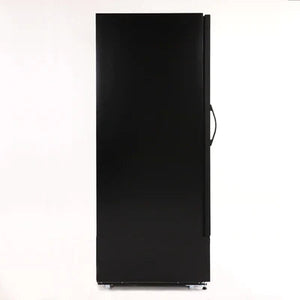 Maxx Cold - 30 Cu ft. Black Single Door & Large Capacity Merchandiser Freezer - MXGDM-30FBHC