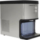 Maxx Cold - 33 lb Stainless Steel Black Ice Maker with Overpack - MAXNG30 (Available December)