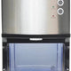 Maxx Cold - 33 lb Stainless Steel Black Ice Maker with Overpack - MAXNG30