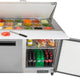 Maxx Cold - 48" Double Door Megatop Refrigerated Prep Table - MXCR48MHC