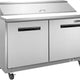 Maxx Cold - 48" Double Door Refrigerated Sandwich Prep Table - MXCR48SHC