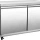 Maxx Cold - 48" Stainless Steel Double Door Undercounter Freezer - MXSF48UHC