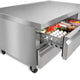 Maxx Cold - 48" Triple Two Drawer Refrigerated Chef Base - MXCB48HC