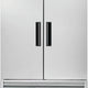 Maxx Cold - 49 cu ft. Stainless Steel Solid Double Door Bottom Mount Reach-In Freezer - MCF-49FDHC