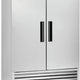 Maxx Cold - 49 cu ft. Stainless Steel Solid Double Door Bottom Mount Reach-In Freezer - MCF-49FDHC