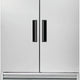 Maxx Cold - 49 cu ft. Stainless Steel Solid Double Door Bottom Mount Reach-In Refrigerator - MCR-49FDHC