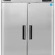 Maxx Cold - 49 cu ft. Stainless Steel Solid Double Door Top Mount Reach-In Freezer - MCFT-49FDHC