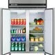 Maxx Cold - 49 cu ft. Stainless Steel Solid Double Door Top Mount Reach-In Freezers - MXCF-49FDHC