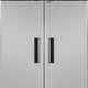 Maxx Cold - 49 cu ft. Stainless Steel Solid Double Door Top Mount Reach-In Freezers - MXCF-49FDHC