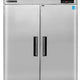 Maxx Cold - 49 cu ft. Stainless Steel Solid Double Door Top Mount Reach-In Refrigerators - MCRT-49FDHC