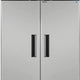 Maxx Cold - 49 cu ft. Stainless Steel Solid Double Door Top Mount Reach-In Refrigerators - MXCR-49FDHC