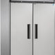 Maxx Cold - 49 cu ft. Stainless Steel Solid Double Door Top Mount Reach-In Refrigerators - MXCR-49FDHC