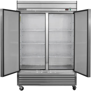 Maxx Cold - 49 cu. ft. Double and Solid Door Bottom Mount Reach-In Freezer - MXSF-49FDHC