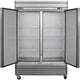 Maxx Cold - 49 cu. ft. Double and Solid Door Bottom Mount Reach-In Freezer - MXSF-49FDHC