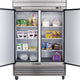 Maxx Cold - 49 cu. ft. Double and Solid Door Bottom Mount Reach-In Freezer - MXSF-49FDHC