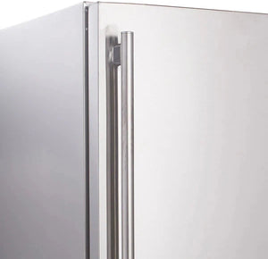 Maxx Cold - 5 cu. ft. Stainless Steel Compact Outdoor Refrigerator - MCR5U-OHC