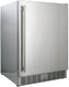 Maxx Cold - 5 cu. ft. Stainless Steel Compact Outdoor Refrigerator - MCR5U-OHC