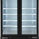 Maxx Cold - 50 Cu ft. Glass Double Door & Large Capacity Merchandiser Refrigerator - MXGDM-50RBHC