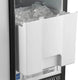 Maxx Cold - 50 lb Black Stainless Steel Premium Indoor Self-Contained Ice Machine - MIM50P