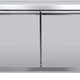 Maxx Cold - 60" Stainless Steel Double Door Undercounter Freezer - MXSF60UHC