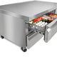 Maxx Cold - 60" Triple Two Drawer Refrigerated Chef Base - MXCB60HC