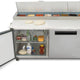 Maxx Cold - 70" Double Door Refrigerated Pizza Prep Table - MXCPP70HC