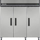 Maxx Cold - 72 cu ft. Stainless Steel Solid Triple Door Top Mount Reach-In Refrigerator - MXCR-72FDHC