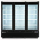 Maxx Cold - 73 Cu ft. Glass Triple Door & Large Capacity Merchandiser Refrigerator - MXGDM-73RBHC