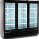 Maxx Cold - 73 Cu ft. Glass Triple Door & Large Capacity Merchandiser Refrigerator - MXGDM-73RBHC