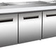 Maxx Cold - 92 Triple Door Refrigerated Pizza Prep Table - MXCPP92HC