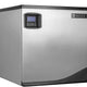 Maxx Cold - Intelligent Series 360 lb Stainless Steel Half-Dice Modular Ice Machine - MIM360N