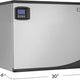 Maxx Cold - Intelligent Series 370 lb Stainless Steel Half-Dice Modular Ice Machine - MIM370NH