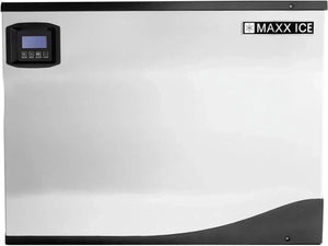 Maxx Cold - Intelligent Series 500 lb Stainless Steel Half-Dice Modular Ice Machine - MIM500NH