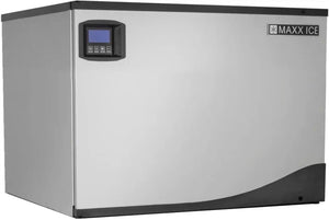 Maxx Cold - Intelligent Series 500 lb Stainless Steel Half-Dice Modular Ice Machine - MIM500NH